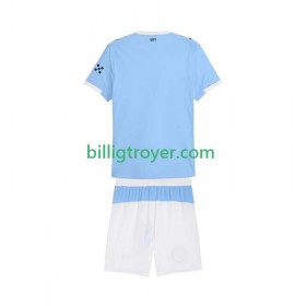 Billige Fotballdrakter Manchester City Barn Hjemmedraktsett 2025/26 Kortermet